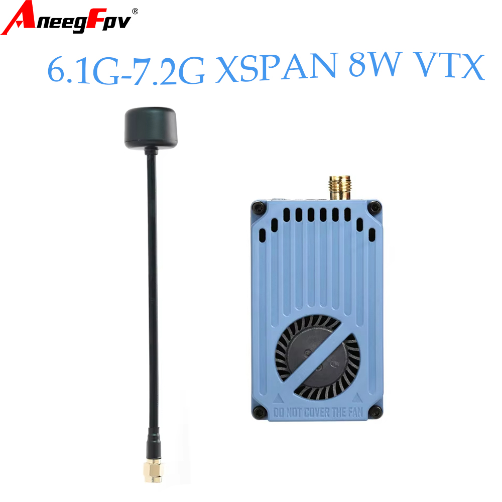 Fpv Drone Transmitter - RUSHFPV 6.1‑7.2G 8W X61728 Modulo Trasmettitore