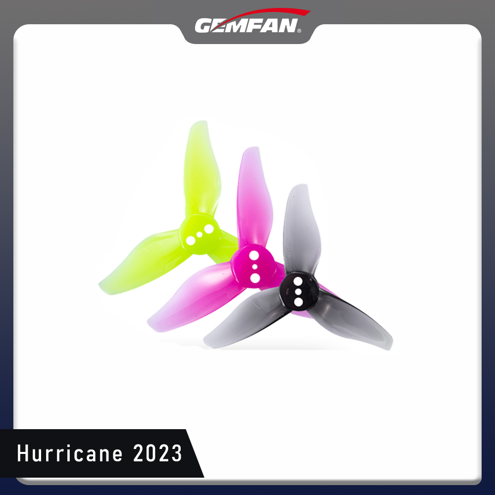 Fpv Drone Bag - Gemfan Hurricane 2023 elica 3-blade puntelli