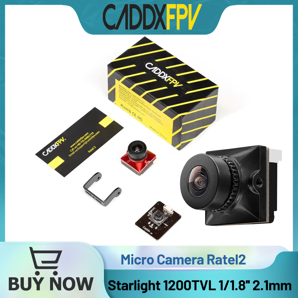 Fpv Drone Camera - CADDX Micro FPV Telecamera Ratel 2