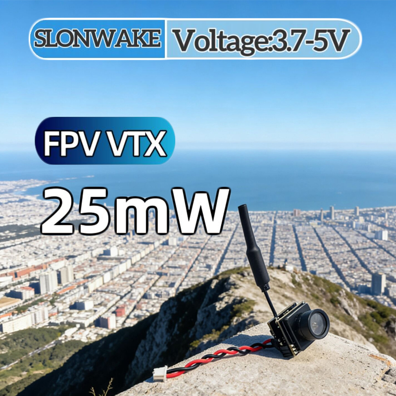 Fpv Drone Transmitter - SLONWAKE FPV Trasmettitore e Telecamera Integrati