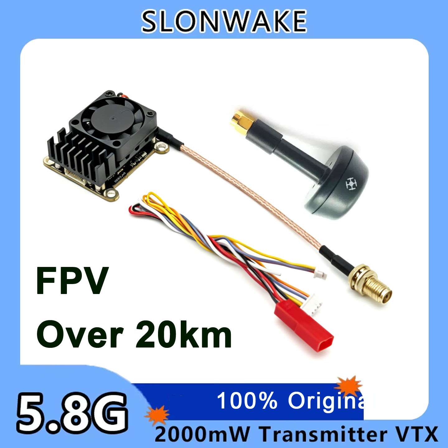Fpv Drone Transmitter - Nuovo Trasmettitore Video Wireless FPV VTX