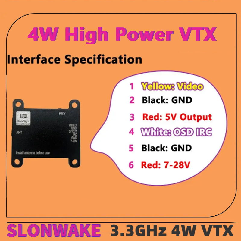 Trasmettitore Video VTX SLONWA - Fpv Drone Transmitter recensione e prezzo