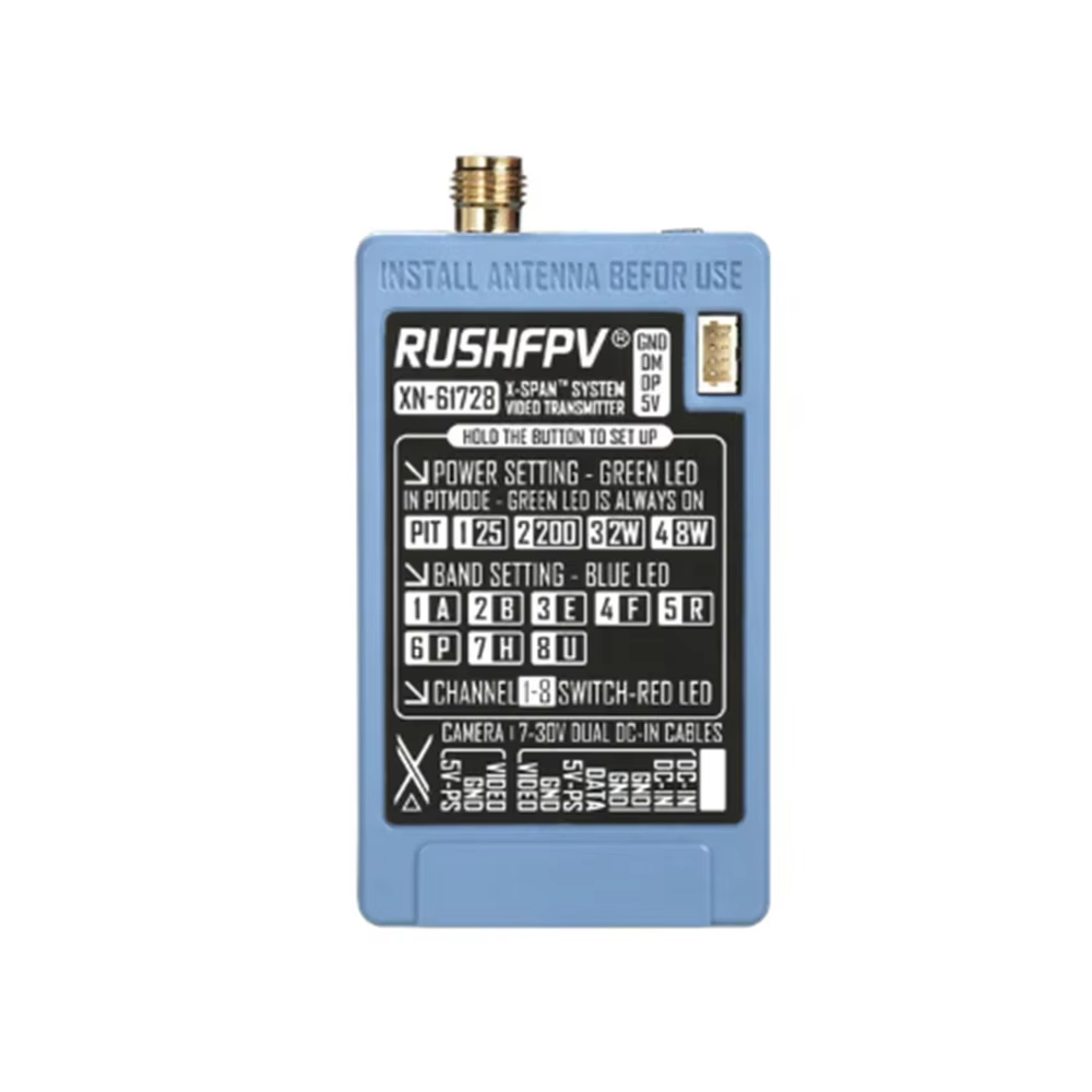 RUSHFPV 6.1‑7.2G 8W X61728 Mod - Fpv Drone Transmitter recensione e prezzo