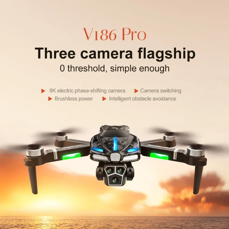 Nuovo V186 Pro Drone Motore Br - Fpv Drone Charger recensione e prezzo