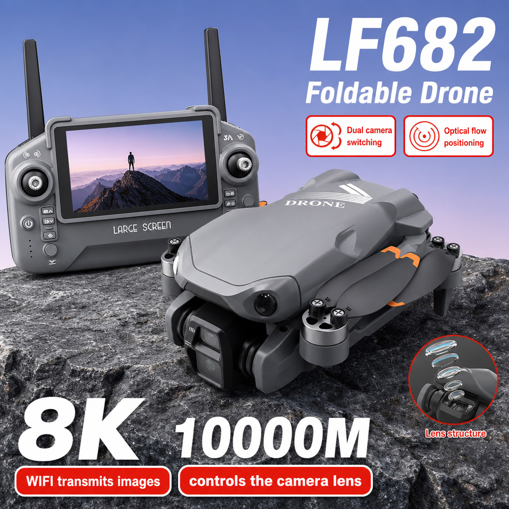 Drone Aereo LF682 con Doppia F - Fpv Drone Charger recensione e prezzo