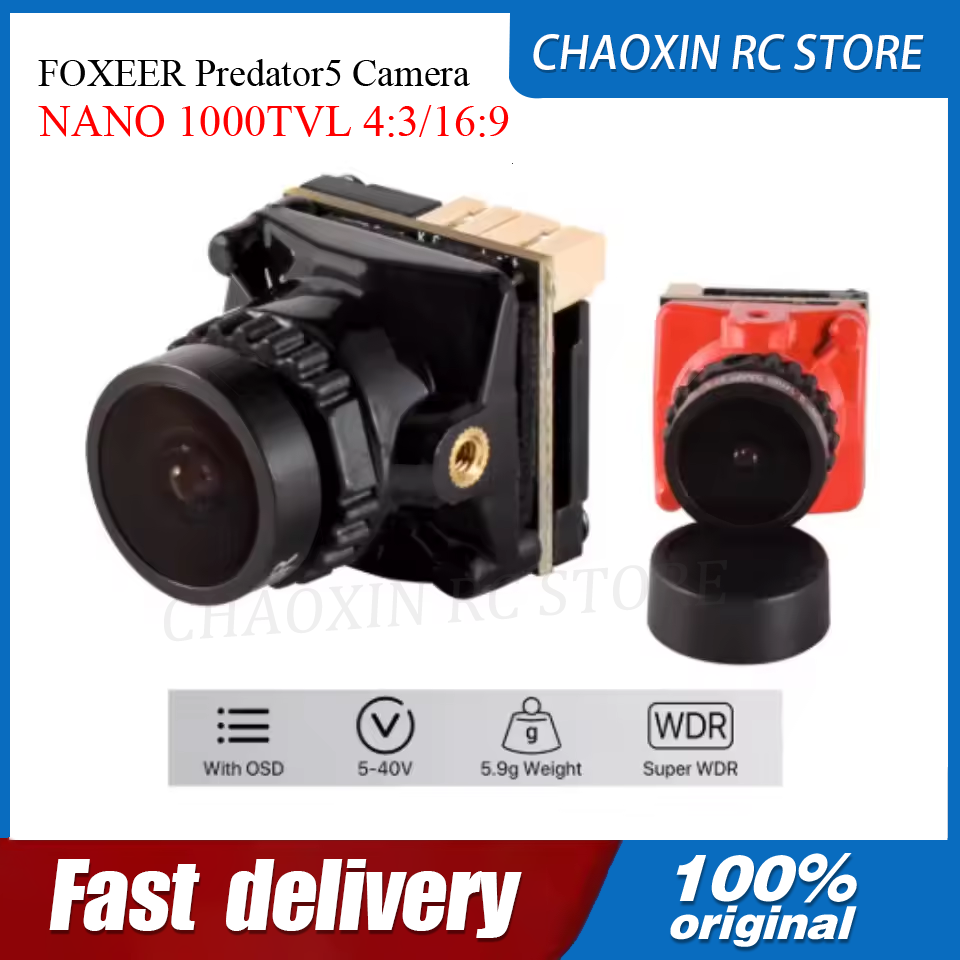 FOXEER Predator5 Fotocamera NA - Fpv Drone Camera recensione e prezzo