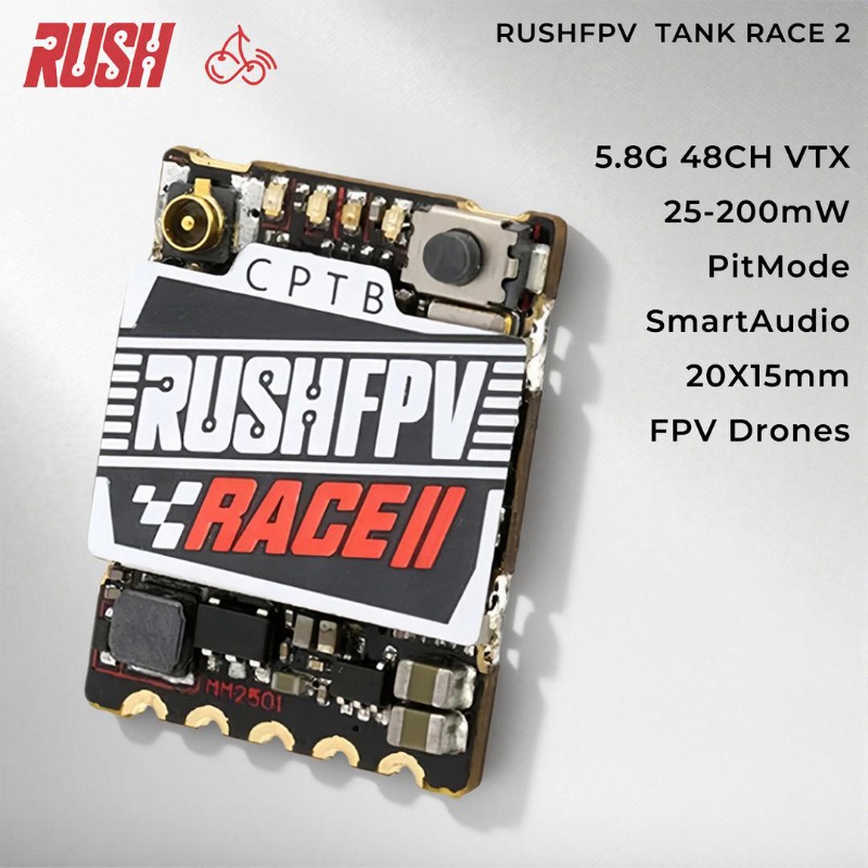 RushFPV 5.8GHz FPV VTX 48CH 25 - Fpv Drone Vtx recensione e prezzo