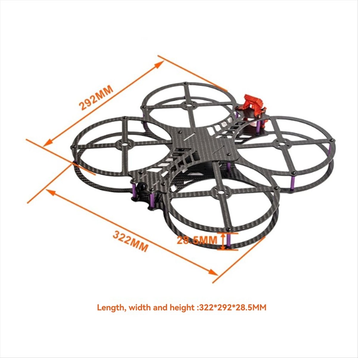 OH! Telaio per drone FPV da 5  - Fpv Drone Tool Kit recensione e prezzo