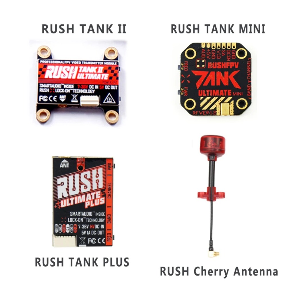 RUSH TANK Ultimate II/Mini/PLU - Fpv Drone Frame recensione e prezzo