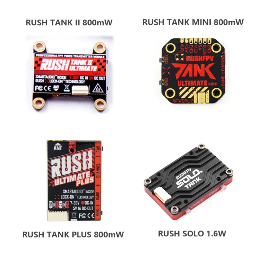 RUSH TANK Ultimate II/Mini/PLU - Fpv Drone Frame recensione e prezzo