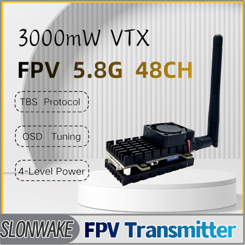 SLONWAKE 5.8G 3000mW Simulazio - Fpv Drone Transmitter recensione e prezzo